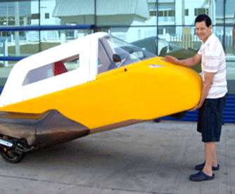 Illustration for article titled Spira Foam Car Inspired By Crocs